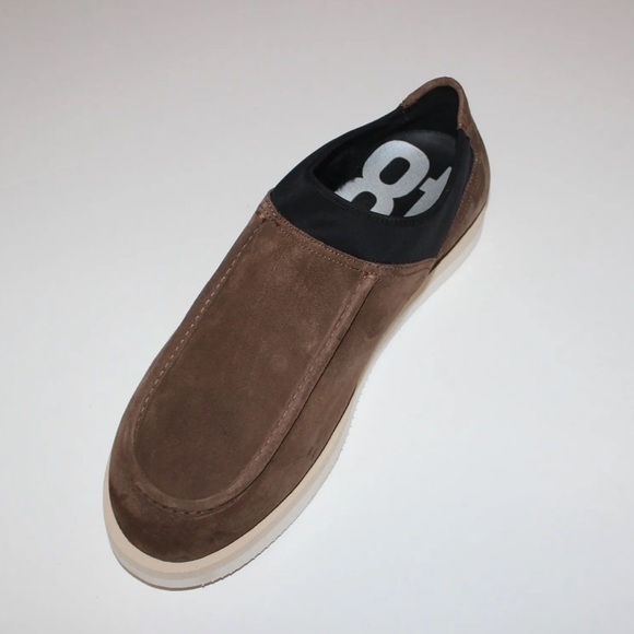 P448 BABY MOC SUEDED LEATHER
SHEARLING LINED CHOCOLATE
SNEAKER. NIB $245. 10/43 - Picture 4 of 15